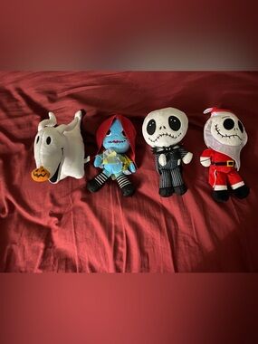 Plush Character Set - Nightmare Before Christmas